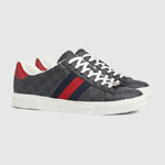 Gucci Ace sneaker with Web in black GG 760775