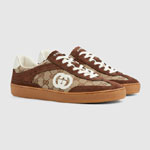 Gucci G75 sneaker in dark brown 791742