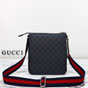 Gucci GG Black Small Messenger Bag Black 792082 FADJA 1042 - thumb-3