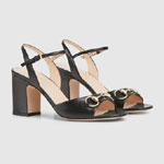 Gucci Horsebit sandal in black 812292