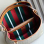 Gucci GG Emblem Medium Bucket Bag Beige Brown 815103 FAD6L 9758 - thumb-4