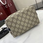 Gucci GG Emblem Small Bucket Bag Beige Brown 815118 FAD6L 9741 - thumb-4