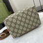 Gucci GG Emblem Small Bucket Bag Beige Brown 815118 FAD6L 9758 - thumb-4