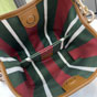 Gucci GG Emblem Small Bucket Bag Beige Brown 815118 FAD6L 9758 - thumb-5