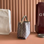 Gucci GG Emblem Small Bucket Bag Grey 815118 FAD6M 1425 - thumb-2