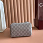 Gucci GG Emblem Small Bucket Bag Grey 815118 FAD6M 1425 - thumb-3