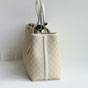 Gucci GG Emblem Large Tote Bag Beige White 815213 FAD6L 9641 - thumb-2
