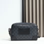 Gucci GG Emblem Small Crossbody Bag Black 821155 FAED4 1000 - thumb-5
