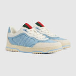 Gucci Re-Web sneaker in light blue 824221