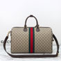Gucci Savoy Medium Duffle Bag Beige Dark Brown 834460 FAEOI 9746 - thumb-3
