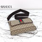 Gucci Ophidia Medium Messenger Bag Beige Dark Brown 834467 FAEOF 9745 - thumb-4