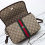 Gucci Ophidia Medium Top Handle Bag Beige Brown 836842 FAE0J 9867 - thumb-4