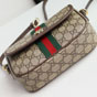Gucci Ophidia Small Top Handle Bag Beige Brown 836843 FAE0J 9867 - thumb-3