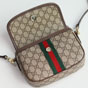 Gucci Ophidia Small Top Handle Bag Beige Brown 836843 FAE0J 9867 - thumb-4