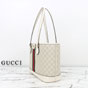 Gucci Ophidia Medium Tote Bag Beige White 836849 FAE0J 9643 - thumb-2