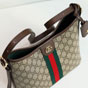 Gucci Ophidia Small Shoulder Bag Beige Brown 836872 FAE0K 9853 - thumb-2