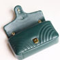 Gucci GG Marmont Medium Shoulder Bag Green 837267 AAE38 3020 - thumb-4