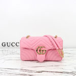 Gucci GG Marmont Medium Shoulder Bag Light Pink 837267 AAGII 5825