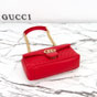 Gucci GG Marmont Medium Shoulder Bag Red 837267 AAGII 6406 - thumb-4