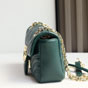 Gucci GG Marmont Small Shoulder Bag Green 837280 AAE38 3020 - thumb-3