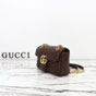 Gucci GG Marmont Small Shoulder Bag Dark Taupe 837280 AAGUE 2818 - thumb-2