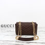Gucci GG Marmont Small Shoulder Bag Dark Taupe 837280 AAGUE 2818 - thumb-3