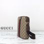 Gucci Ophidia Small Slingbag Beige Dark Brown 839103 FAEOF 9745 - thumb-2