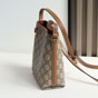 Gucci GG Emblem Nano Bucket Bag Beige Dark Brown 847090 FAEUC 9758 - thumb-2