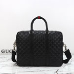 Gucci GG Emblem Large Briefcase Black 850222 AAFOM 1053