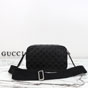 Gucci GG Emblem Small Crossbody Bag Black 850242 AAFOM 1053 - thumb-3