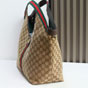 Gucci Giglio Large Tote Bag Beige Brown 853971 FAFFP 2547 - thumb-2