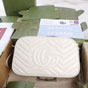 Gucci GG Marmont Small Camera Bag White 855273 AAFXD 9050 - thumb-2