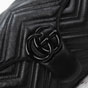 Gucci GG Marmont Small Shoulder Bag Black 855371 AAFS1 1000 - thumb-3