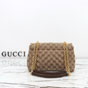 Gucci GG Marmont Small Shoulder Bag Sand Brown 855371 FAF05 9651 - thumb-3