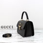 Gucci Siena Medium Top Handle Bag Black 855535 AAFKB 1000 - thumb-2