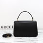 Gucci Siena Medium Top Handle Bag Black 855535 AAFKB 1000 - thumb-3