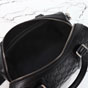 Gucci GG Emblem Small Duffle Bag Black 855789 AAFOM 1053 - thumb-5