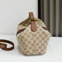 Gucci Vanity Medium Top Handle Bag Beige Brown 857799 FAFUF 9870 - thumb-2