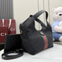 Gucci Giglio Small Tote Bag Black 860845 FAFWA 1053 - thumb-2