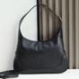 Gucci Jackie 1961 Medium Shoulder Bag Black 863136 AAGDJ 1000 - thumb-3