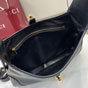 Gucci Jackie 1961 Medium Shoulder Bag Black 863136 AAGFZ 1000 - thumb-5