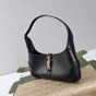 Gucci Jackie Slim Medium Shoulder Bag Black 863137 AAGDJ 1000 - thumb-3