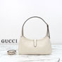 Gucci Jackie Slim Medium Shoulder Bag White 863137 AAGDJ 9214 - thumb-3
