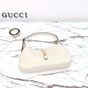 Gucci Jackie Slim Medium Shoulder Bag White 863137 AAGDJ 9214 - thumb-4