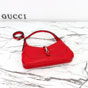 Gucci Jackie Slim Medium Shoulder Bag Red 863137 AAGR5 6404 - thumb-4