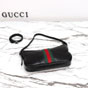 Gucci Lunetta Small Crossbody Bag Black 863406 AAGF7 1053 - thumb-4
