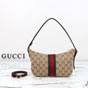 Gucci Lunetta Small Crossbody Bag Sand Brown 863406 FAFV9 9653 - thumb-3
