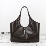 Gucci Mercato Small Tote Bag Dark Brown 866646 AAGOT 2007