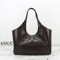 Gucci Mercato Small Tote Bag Dark Brown 866646 AAGOT 2007 - thumb-3