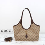 Gucci Mercato Small Tote Bag Sand Brown 866646 FAFV2 9651